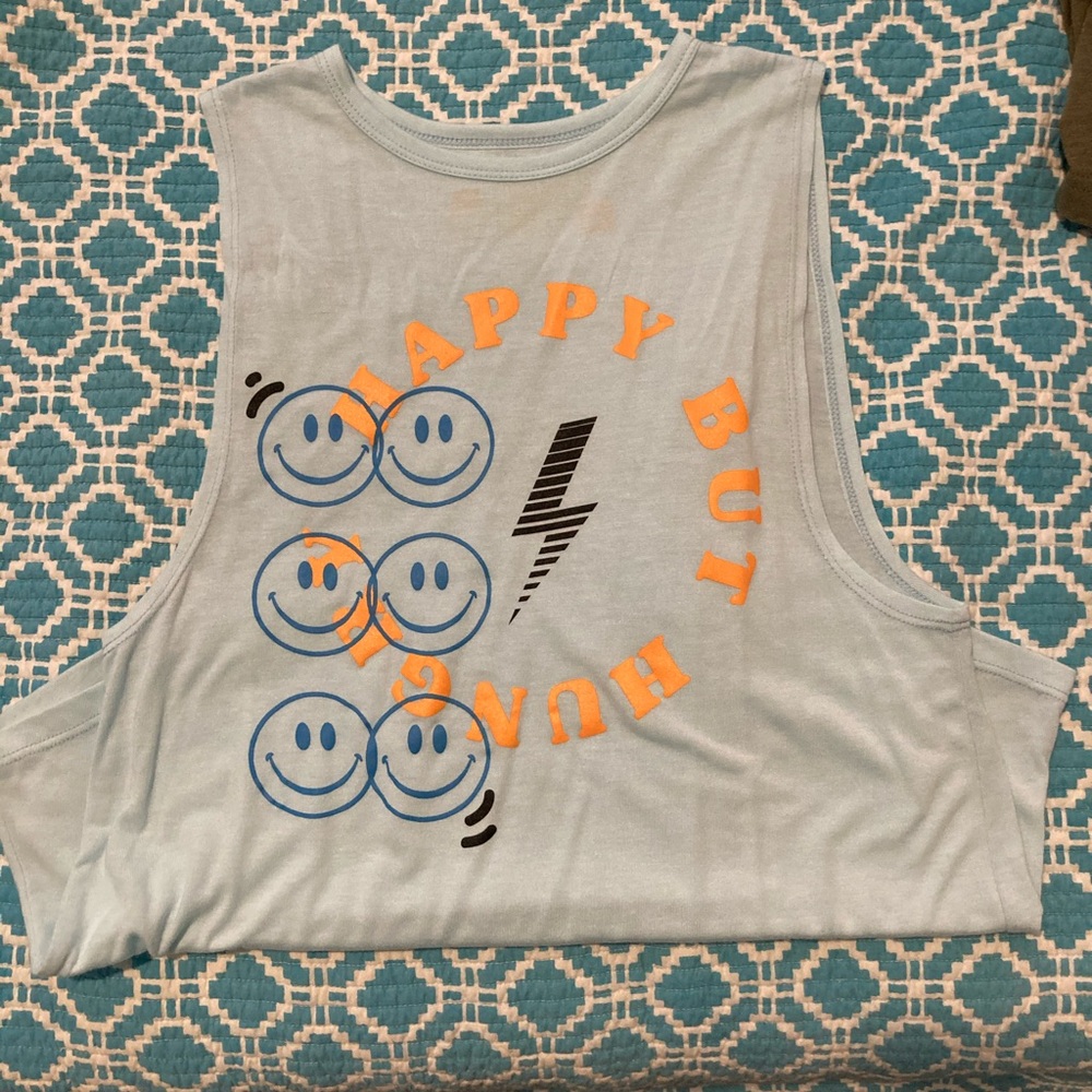 Happy but Hungry Muscle Tee Noah Olsen Gainz Box